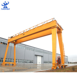 Heavy Duty Mobile Boat Lift Crane 10T50T Marine Crane Travel Lift <strong>Motor</strong> Engine Bearing Gearbox New Gantry Crane got Boat lifting