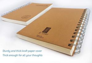 LABON Custom A5 Kraft Eco Friendly Diary quaderno biodegradabile rilegato in carta riciclata - Product Image 2