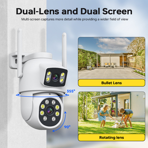 2CH 4CH 8CH sistema di telecamere di sicurezza per la casa Wireless Wifi Ptz rete Wireless Nvr Kit Kit per la casa Cctv Kit di telecamere - Product Image 3