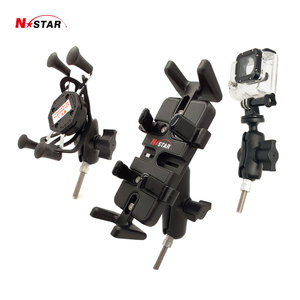 1/4 Tripod <strong>Mount</strong> with Double Socket <strong>Mount</strong> for gopro 1'' Ball Head Stem Base M8 Bolt Screw Sown Bike <strong>Mount</strong> Bracket Action Camera - Product Image 4