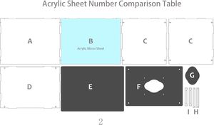 Rõ ràng <span class=keywords><strong>Acrylic</strong></span> hiển thị trường hợp với gương trở lại lắp ráp Countertop hộp bóng đá Mũ bảo hiểm hiển thị trường hợp kích thước đầy đủ hộp hiển thị - Product Image 6