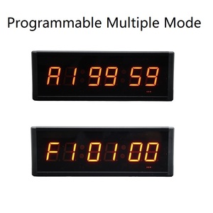 Es Display portatile da 1.8 pollici a Led per conto alla rovescia con promemoria vocale per la ricarica del Timer elettronico con pulsante remoto - Product Image 4