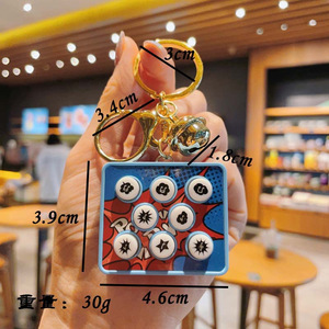 Sáng Tạo Fart Keychain Giáo Dục Đồ Chơi Cầm Tay Trò Chơi Máy Móc Chìa Khóa Treo Trang Trí Túi Mặt Dây Chuyền Quà Tặng Bán Buôn Keychain - Product Image 5