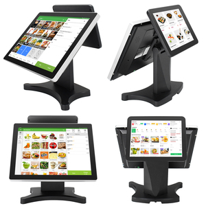 15 Inch Dual Screen POS <strong>System</strong> with 10 Inch Customer Display Cash Register Windows All-In-One EPOS Terminal <strong>System</strong> Hardware - Product Image 4
