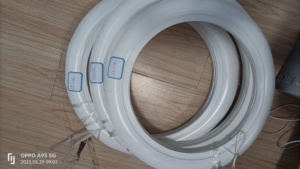 12 13 14 15 16 17インチForgefit Tri Clamp Gasret挿入タイヤに白いサイドウォールタイヤ