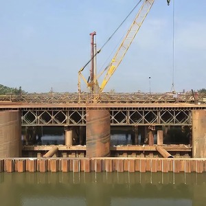 Quick Build Aço Bailey Ponte Estrutura Galvanizado Produto Metal para Construção Ponte