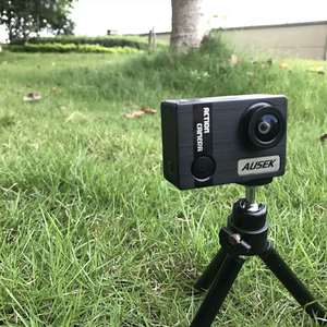 Ausek privater Touchscreen 4k 30fps Sport Action Kamera mit 2.4G Fernbedienung 16 Stück kostenloses Zubehör 1050mAh Akku
