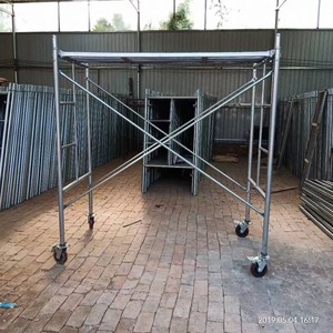 Galvanisierter H-Rahmen Stahlleiterrahmen Gerüst für den Bau - Product Image 1