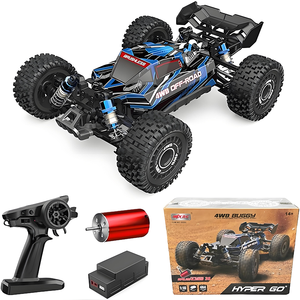 รถบังคับวิทยุความเร็วสูง Mjx Hyper Go 1/16 100กม. รถมอนสเตอร์4WD ความเร็วสูง45กม./ชม. M162โมเดลตัวควบคุมระยะไกล - Product Image 2