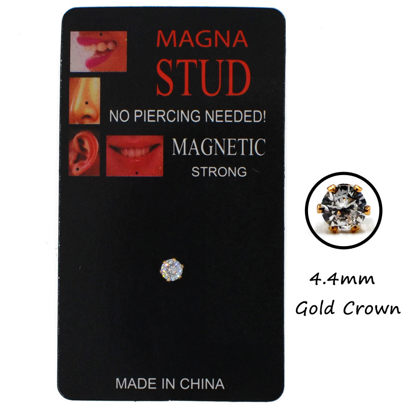 Corona de oro de 4,4 mm.