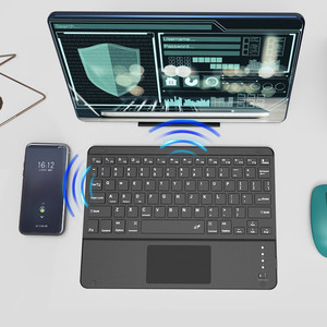 Teclado inalámbrico Touchpad BT Keyboard para Ipad Lenovo Tablet para xiaomi Huawei Tablet Logotipo de diseño de idioma personalizado - Product Image 5