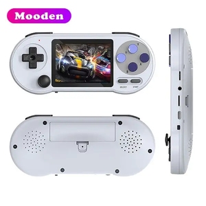 เครื่องเล่นเกมพกพา SF2000 D ขนาด3นิ้วมี6000 + เกมย้อนยุค16GB เครื่องเล่นคู่รองรับทีวี AV เอาต์พุตเกมพกพา - Product Image 4