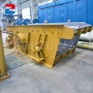 Máquina de tamiz de arena vibratoria de 3 capas, separador clasificador de alta eficiencia, pantalla vibratoria lineal para arena y piedra - Product Image 1