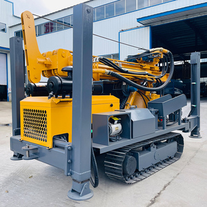 OEM Giàn Khoan nước chất lượng cao Máy khoan giếng nước cát phù sa 180m 250m 300M 500m với búa DTH - Product Image 1