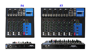 Stereo mini mikser 4 kanal usb arayüzü DSP denetleyici - Product Image 5