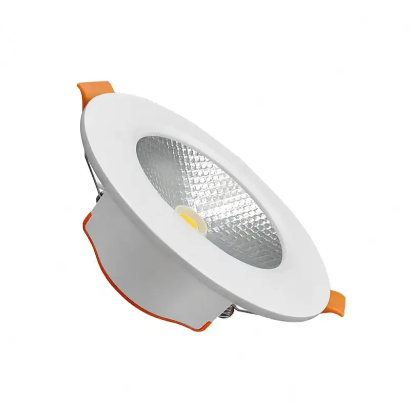 Plafoniera a led da incasso rotonda da 6w lampada da incasso per bagno impermeabile da soggiorno con faretto da incasso a pannello sottile per la casa