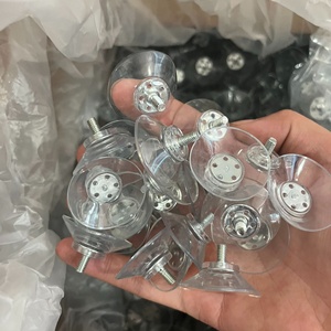 <strong>Adjustable</strong> M4 Transparent PVC Glass Teeth Mold <strong>EPDM</strong> Plastic Moulding Processing with Suction Cups Screws for Rubber Products - Product Image 5