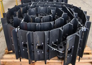 Xe ủi đất D7 D8 D85 D155 loạt khung gầm phụ tùng thép theo dõi liên kết với miếng đệm Assy theo dõi giày lắp ráp - Product Image 2