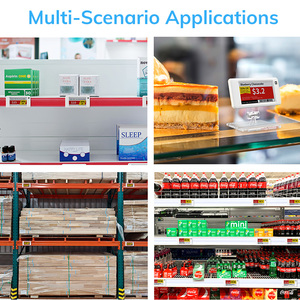 Minewtag 2.66 inch 4-màu E-ink kỹ thuật số giá tag một cú nhấp chuột cập nhật giá thông qua PC/App không dây ESL POS ERP hệ thống tích hợp - Product Image 6