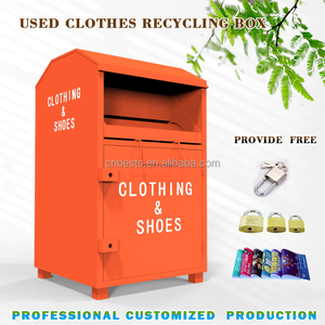 新型社区使用环保公共区域衣物收集箱智能垃圾分类垃圾箱 - Product Image 6