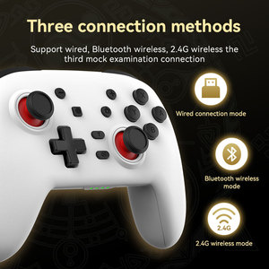 S07 kablosuz oyun denetleyicisi Gamepad için anahtarı konsol Joystick titreşim ile PS4/PC/Android/iOS - Product Image 2