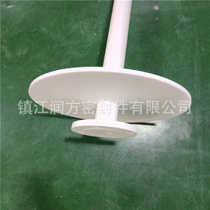 Polytetrafluoroethylene (<strong>PTFE</strong>) Flanged Pipe, Plastic King F4 Chemical Long