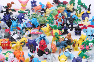 Japon animesi 192 modelleri kaliteli 2-3cm Mini çocuk oyuncağı Action Figure mon mon çocuklar için gitmek - Product Image 6