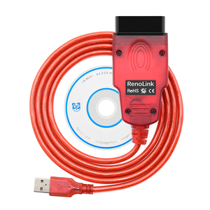 Red V2.10 Renolink OBD2 ECU programmatore per strumenti di programmazione chiave auto Renault supporto SRS ECM UCH EPS programmatore - Product Image 1