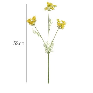 Yaşam alanlarında estetik ekran için ev ayarı için dantel sentetik çiçek çiçek düzenleme dekorasyon öğeleri - Product Image 4