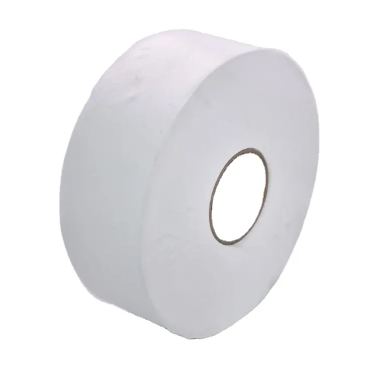 Mezcla de pulpa blanca rollo de tejido Natural de la servilleta de papel de 2 capas de 300 hojas de papel de tejido personalizado en relieve de papel higiénico