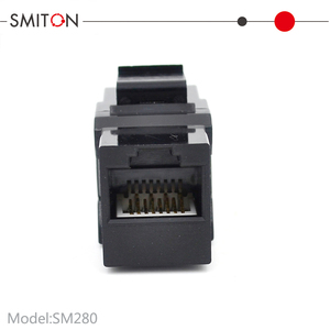 CAT6 RJ45 Keystone Jack accoppiatore in linea UTP moduli accoppiatore Keystone direttamente attraverso il sistema connettore di rete Telecom Parts - Product Image 4