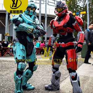 Nhà máy nóng bán Hot hiệu suất mặc <span class=keywords><strong>Halo</strong></span> trung sĩ lớn cosplay trang phục Hành động Hình Irons Mans dành cho người lớn trang phục cho robot hiển thị - Product Image 6