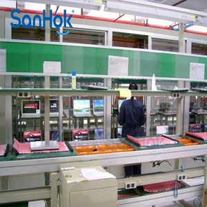 Línea de montaje de computadora semiautomática Instalación de bisagra ultraprecisa + Sistema de prueba de teclado - Product Image 1