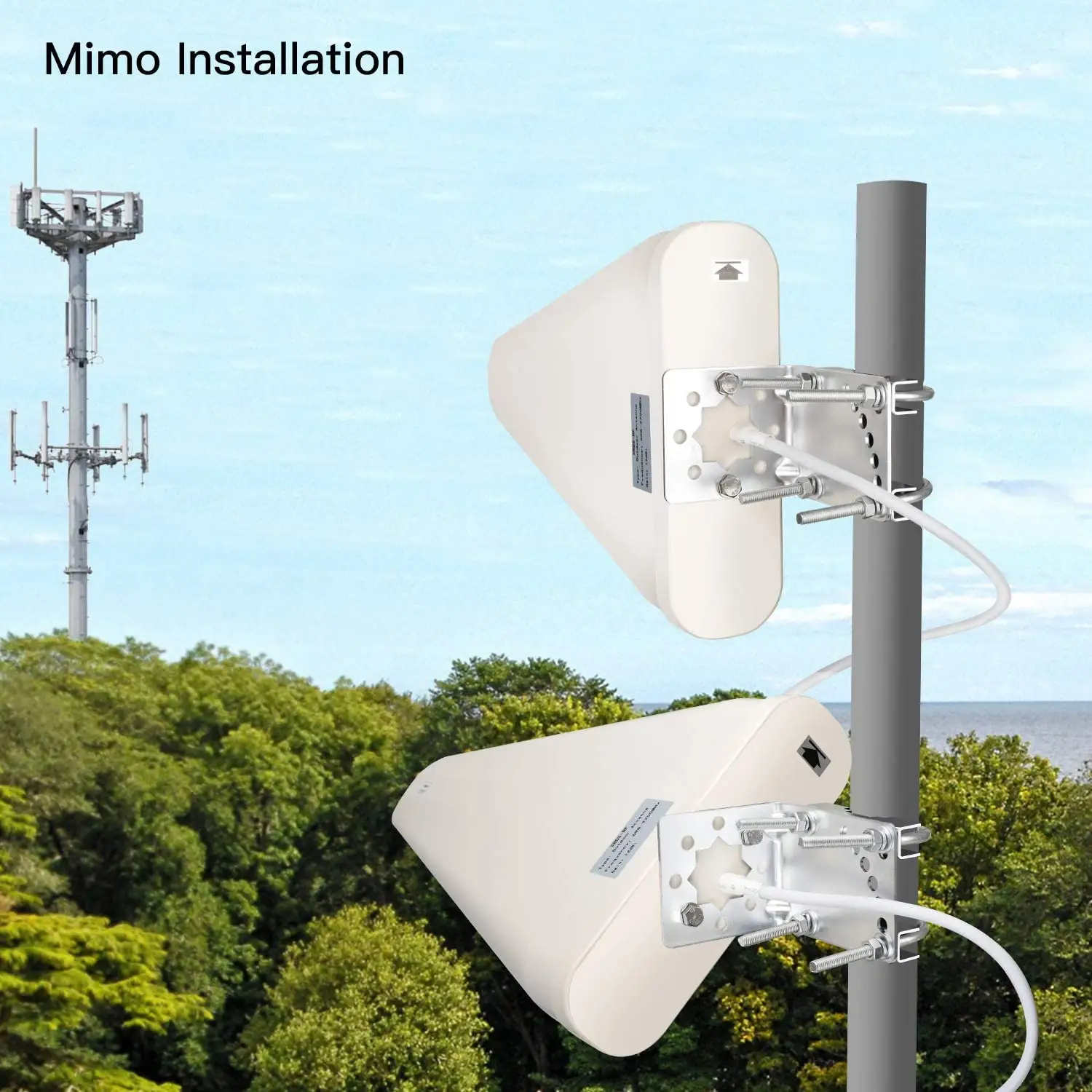 Alto guadagno 18dbi banda larga 2.4g 3g 4g Wifi Log esterno periodico Antena impermeabile direzionale esterno 4g Lte Lpda Antenna