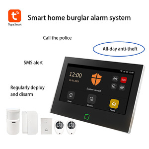 4G GSM WIFI Sistema de seguridad para el hogar Alarma Smart Home Alarma antirrobo Tuya Sistema seguro Pantalla de alta definición Red dual - Product Image 4