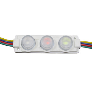 ไฟโฆษณา IP65กลางแจ้ง12V 3W หลากสี RGB SMD3030module แสงด้านหลังแฟลช LED แบบโมดูลาร์ผู้ผลิต - Product Image 6