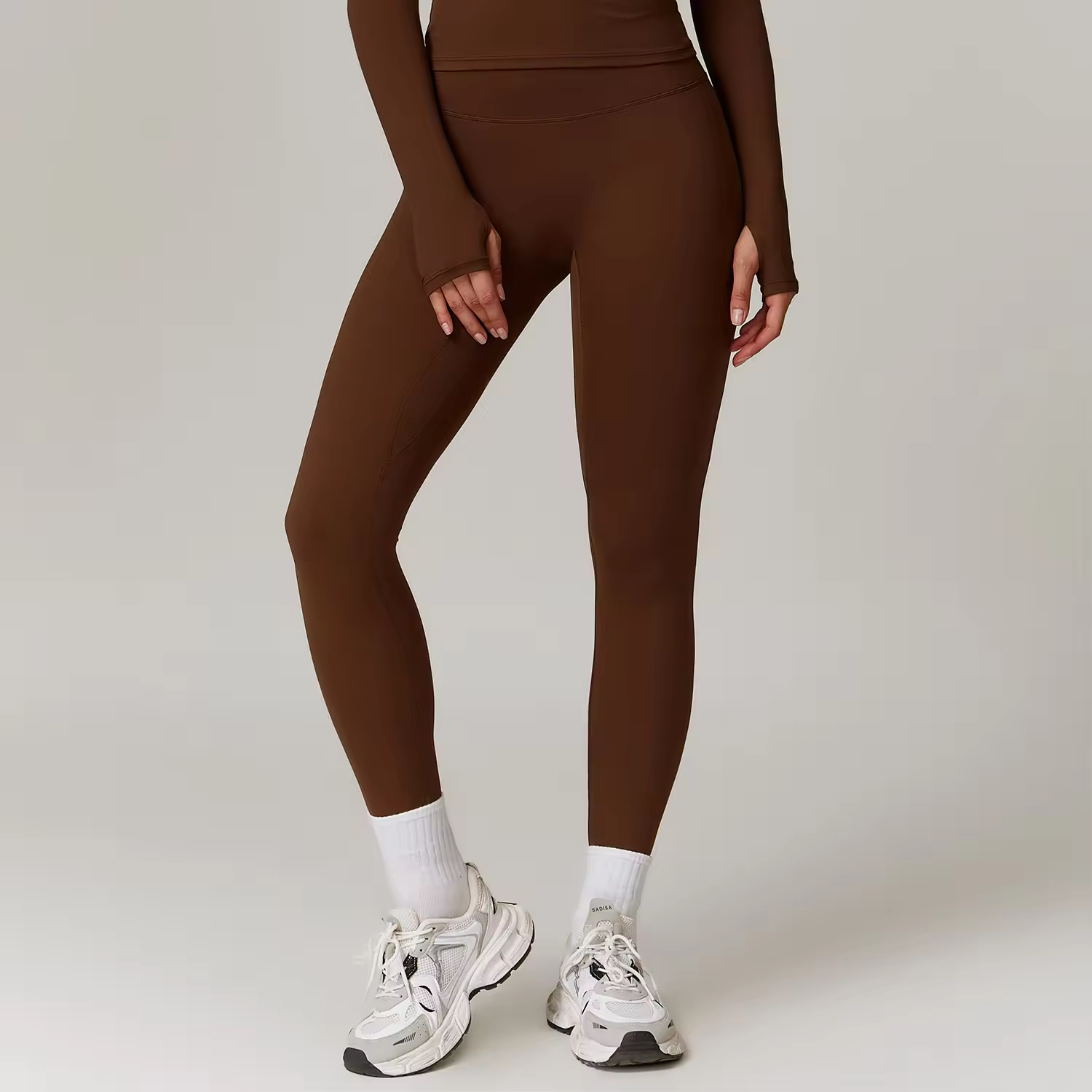 Leggings marron