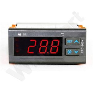 Датчик температуры управления 110-220V черный Прохладный тепла регулятор температуры ETC-512B цифровой термостат на конденсаторный микрофон для холодильных камер - Product Image 5