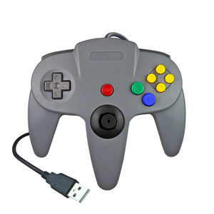 Controlador de juegos USB para Nintendo 64 Controlador de PC con cable para N64 Game Joystick