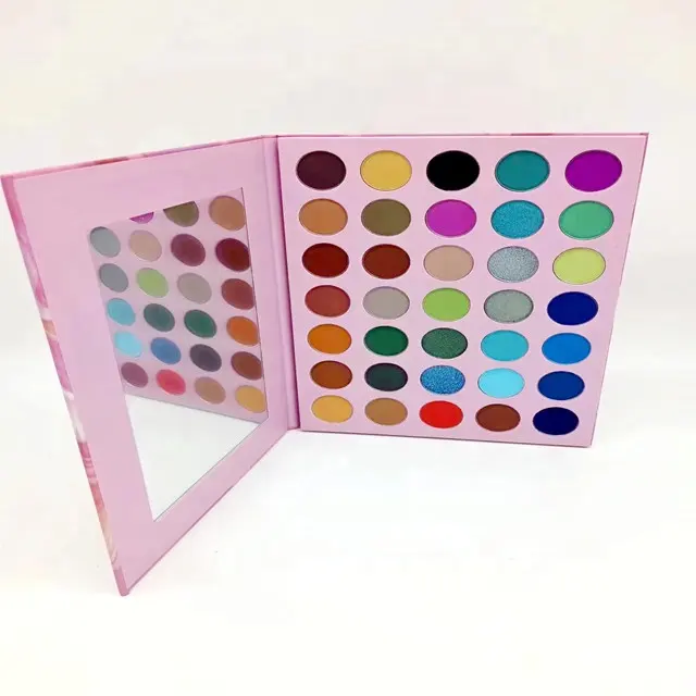 Best Selling 35 Color Eyeshadow Paper Palette High Pigment Eyeshadow Makeup Custom Eye Shadow Cosmetics