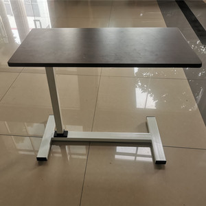 Pneumatic Desk Height Adjustable Laptop <strong>Table</strong> with Wheels Mobile Standing Desk <strong>Rolling</strong> <strong>Computer</strong> Cart Heavy Duty Tray <strong>Table</strong> - Product Image 3