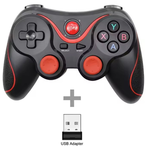 T3 X3 inalámbrico BT Gamepad Joystick Joypad controlador Game Pad para PS3 Playstation 3 P3 PC TV BOX ordenador teléfono inteligente con USB