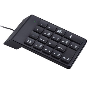 <strong>Mini</strong> 18-Keys Wired <strong>Numeric</strong> Numpad <strong>USB</strong> Digital Pave <strong>Keyboard</strong> for Accounting Teller Laptop Notebook Tablets - Product Image 1