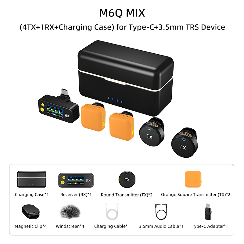 Orange M6Q MIX 1to 4