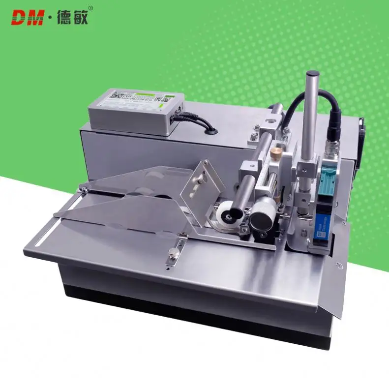 Demin X380 piccola macchina cercapersone macchina di codifica automatica stampante a getto d'inchiostro numero di serie data macchina per marcatura ad alta velocità