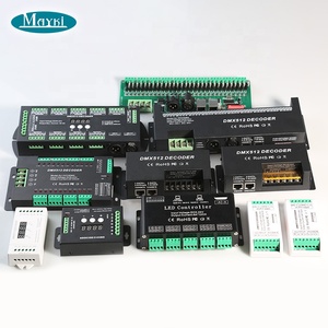24 Channel <strong>DMX</strong> <strong>Controller</strong> DIP Switch DMX512 RGB <strong>DMX</strong> Decoder for LED Strip LED Lighting 2Ax24CH