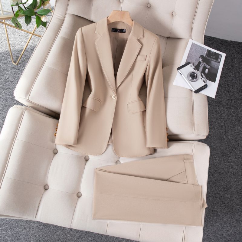 Khaki suit