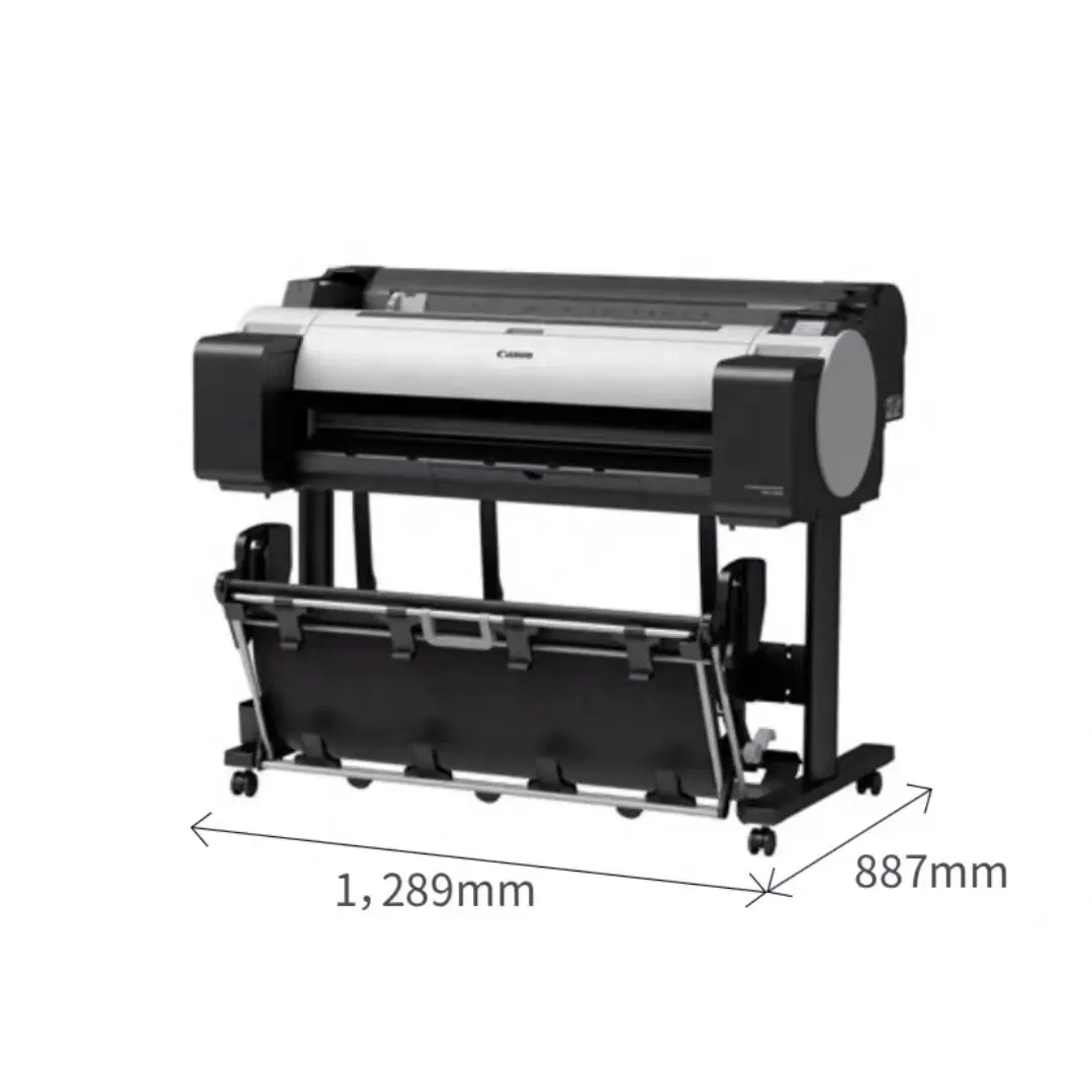 A1 usato buona qualità per la stampante a getto d'inchiostro TM-200 canone 24 ''larghezza 610mm Plotter di grande formato