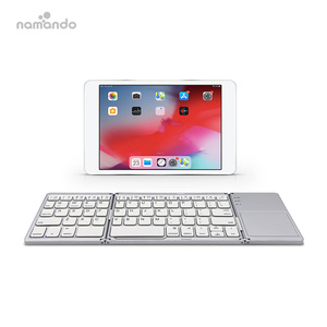 BT Wireless Foldable Touchpad <strong>Keyboard</strong> Slim Folding Wireless Smart TV <strong>Keyboard</strong> for Android <strong>Ios</strong> Laptop - Product Image 3