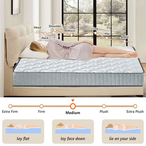 Tempurpedic Phòng Ngủ Cao Cấp Giường Đầy Đủ Vua Kích Thước Chân Không Nén Cán Trong Một Hộp Bộ Nhớ Bọt Lai Mùa Xuân Nệm Đôi Bộ - Product Image 2